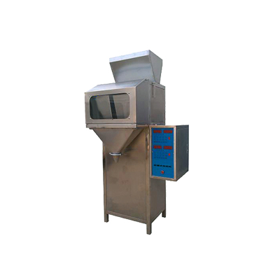 雙斗稱(chēng)重式半自動(dòng)顆粒包裝機(jī)
